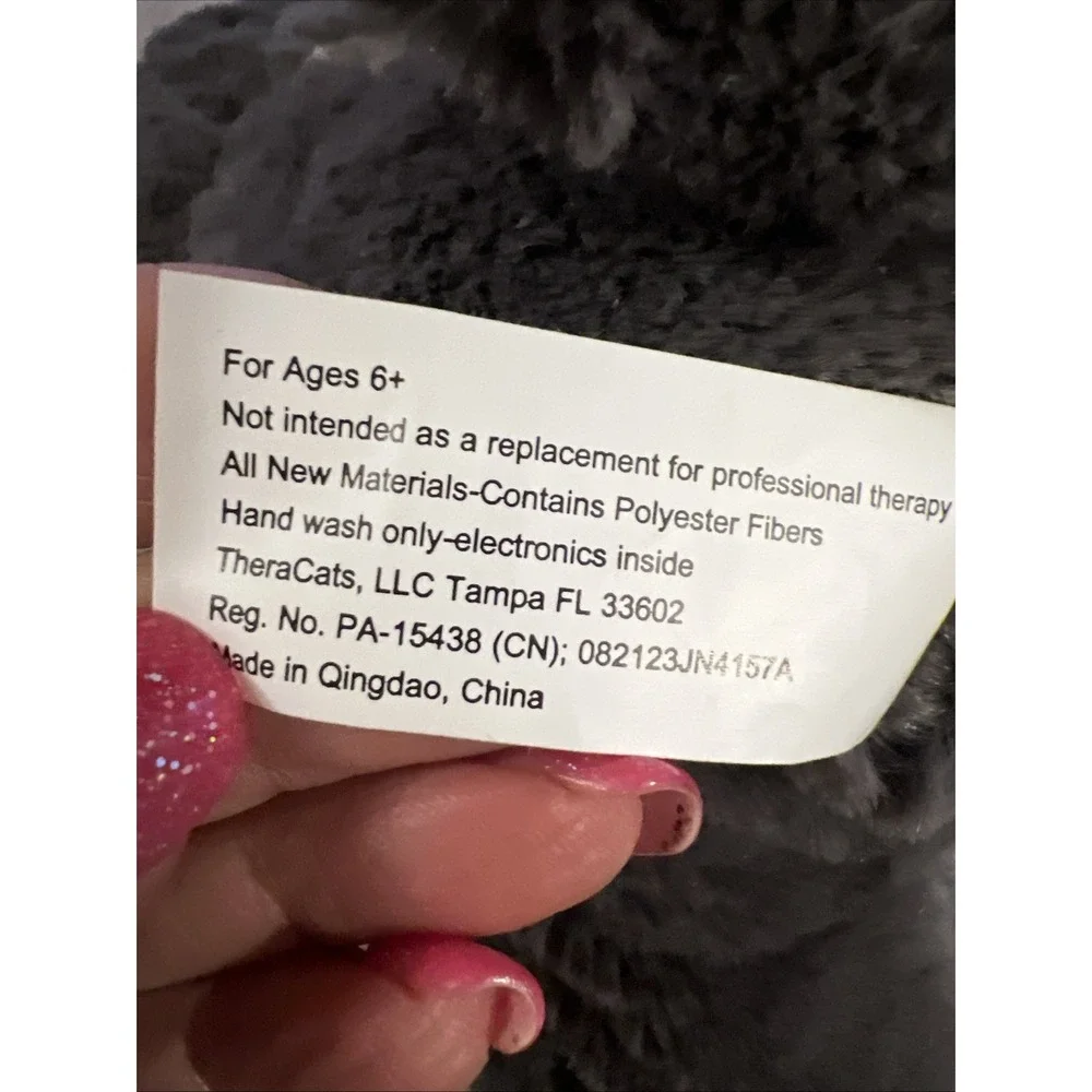 Posicat by TheraPurrs, Plush Cat, Interactive Wise-Cracking Stress Relief /Works